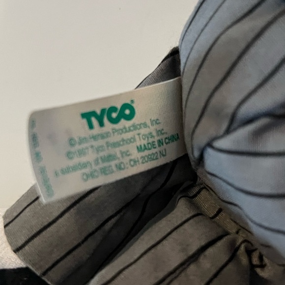 Vintage Sesame Street Mumford Magician Bean Bag Plush Doll Tyco Preschool 8” - Picture 4 of 4